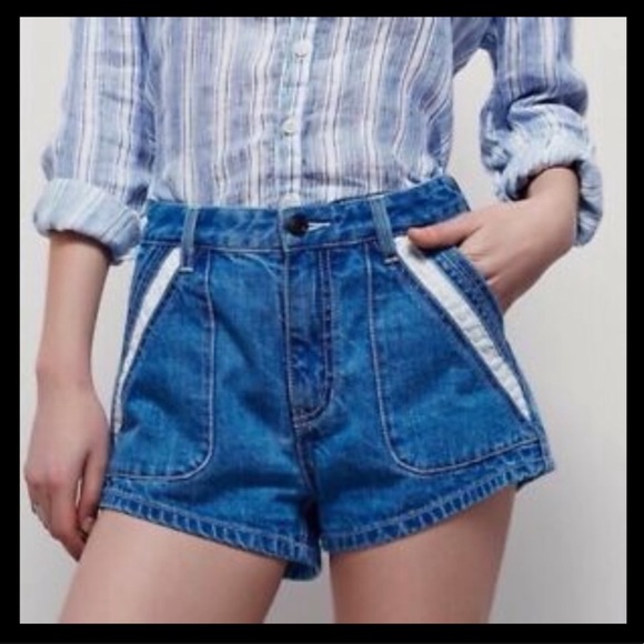 Free People sweet surrender denim shorts - Picture 5 of 5